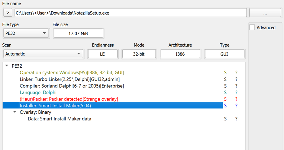 Software Properties of NotezillaSetup