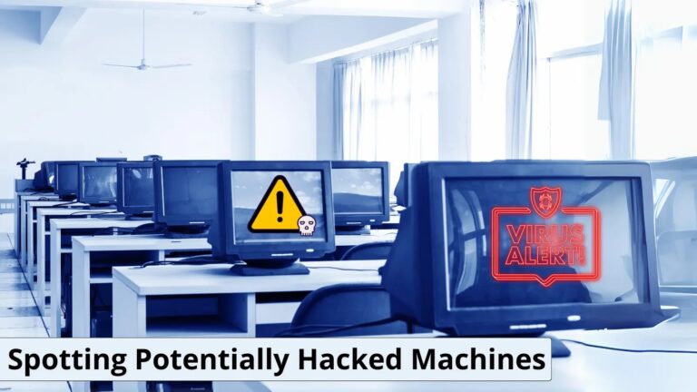 Spotting Potentially Hacked Machines